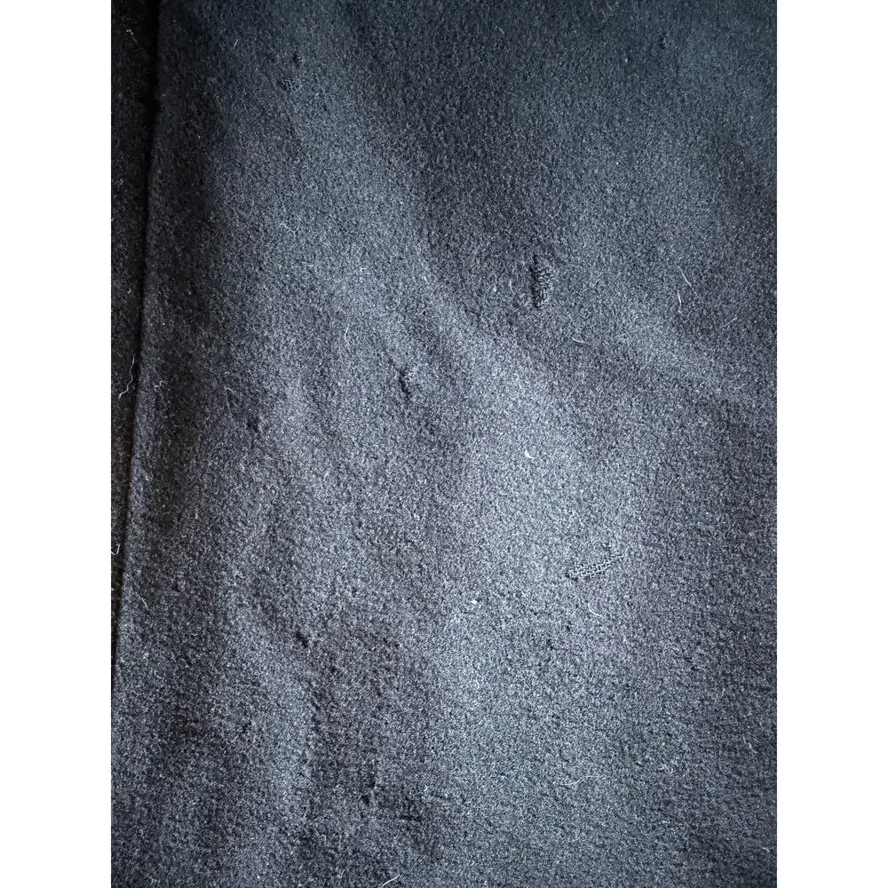 Kasper Womens Long Cashmere Overcoat M Black - Picture 6 of 11